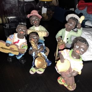 African band figurines